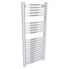500mm (w) x 1200mm (h) Atlas Chrome Heated Towel Rail