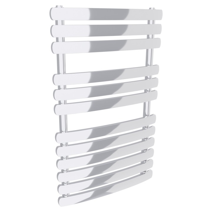 500mm  x 800mm  Castell Chrome Designer Towel Rail Radiator
