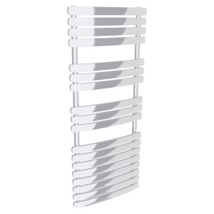 500mm (w) x 1200mm (h) Castell Chrome Designer Towel Rail