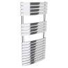500mm  x 1106mm  Solar Chrome Designer Heated Towel Rail
