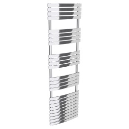 500mm  x 1742mm  Solar Chrome Designer Heated Towel Rail