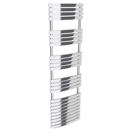 500mm  x 1742mm  Solar Chrome Designer Heated Towel Rail