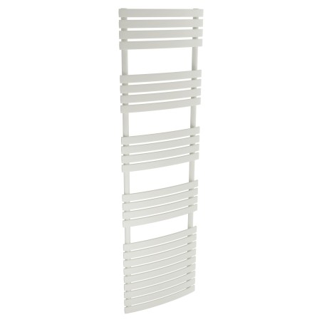 500mm  x 1742mm  Solar White Designer Heated Towel Rail
