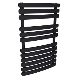 500mm (w) x 800mm (h) Castell Chrome Oval Tube Towel Rail