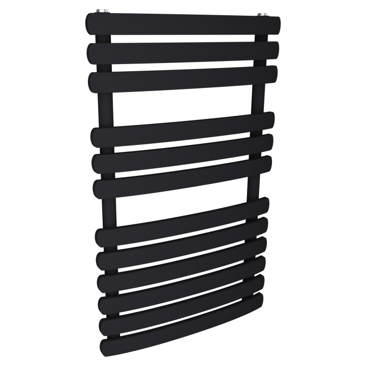 500mm (w) x 800mm (h) Castell Chrome Oval Tube Towel Rail