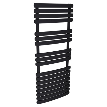 500mm (w) x 1200mm (h) Castell Chrome Oval Tube Towel Rail