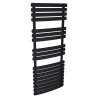 500mm (w) x 1200mm (h) Castell Chrome Oval Tube Towel Rail