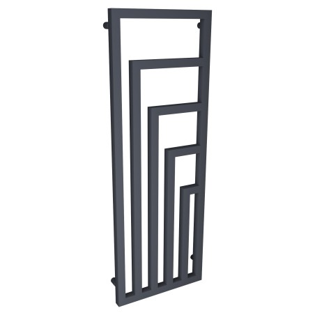 520mm (w) x 1460mm (h) Ramona Anthracite Designer Radiator