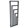 520mm (w) x 1460mm (h) Ramona Anthracite Designer Radiator