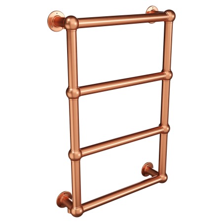 500mm (w) x 750mm (h) Harley Copper Traditional Towel Rail