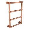 500mm (w) x 750mm (h) Harley Copper Traditional Towel Rail