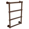 500mm (w) x 750mm (h) Harley Brushed Bronze Traditional Wall Mounted Towel Rail Radiator