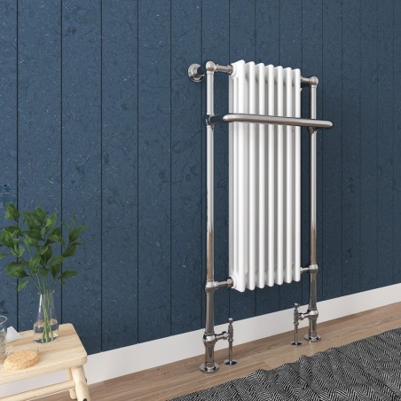 550mm (w) x 1130mm (h) Abbey Traditional Towel Rail