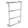 500mm (w) x 750mm (h) Harley Chrome Traditional Wall Mounted Towel Rail Radiator