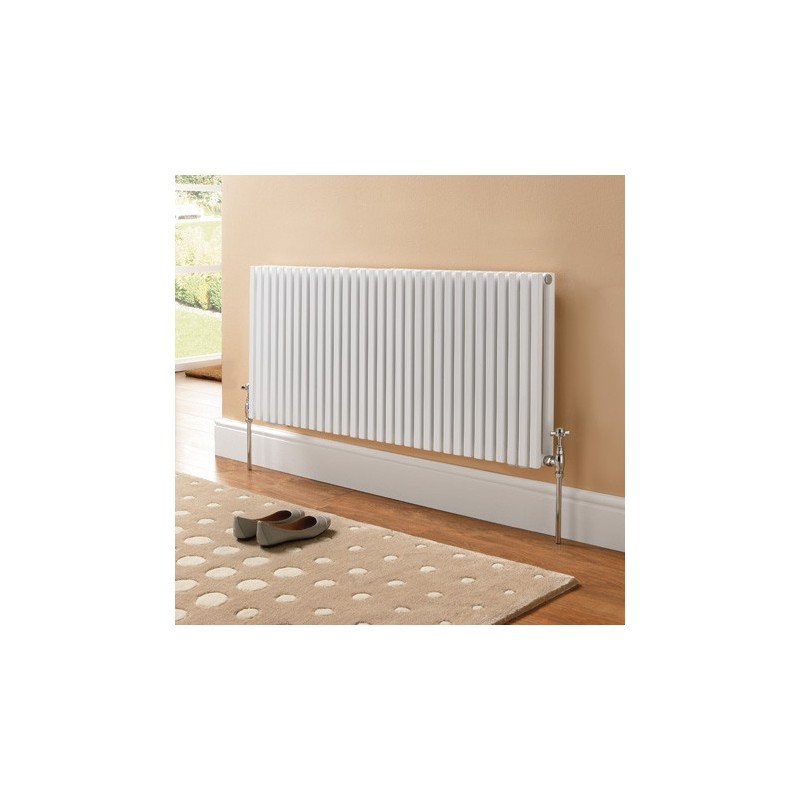 Ultraheat "Klon" Designer White Horizontal Radiator