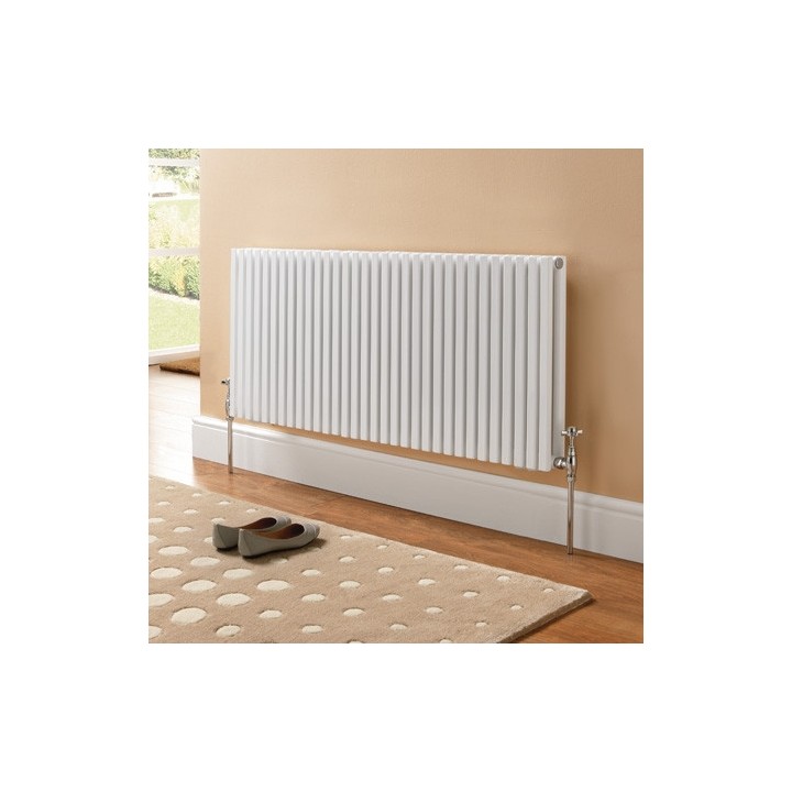 Ultraheat "Klon" Designer White Horizontal Radiator
