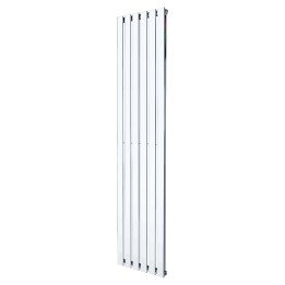 440mm (w) x 1850mm (h) Corwen Chrome Vertical Radiator