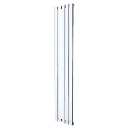 360mm (w) x 1850mm (h) Corwen Chrome Vertical Radiator