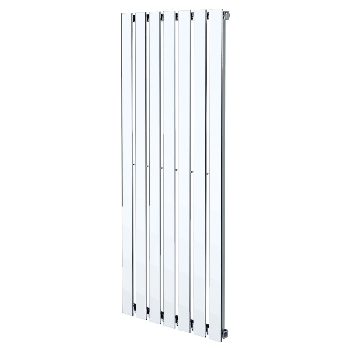516mm (w) x 1250mm (h) Corwen Chrome Vertical Radiator