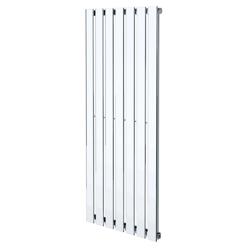 516mm (w) x 1250mm (h) Corwen Chrome Vertical Radiator