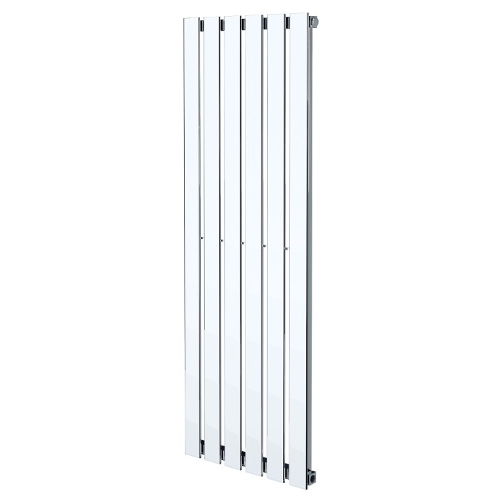 440mm (w) x 1250mm (h) Corwen Chrome Vertical Radiator