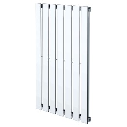 516mm (w) x 850mm (h) Corwen Chrome Vertical Radiator