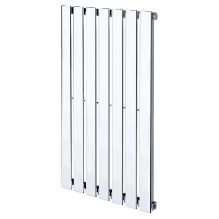 516mm (w) x 850mm (h) Corwen Chrome Vertical Radiator