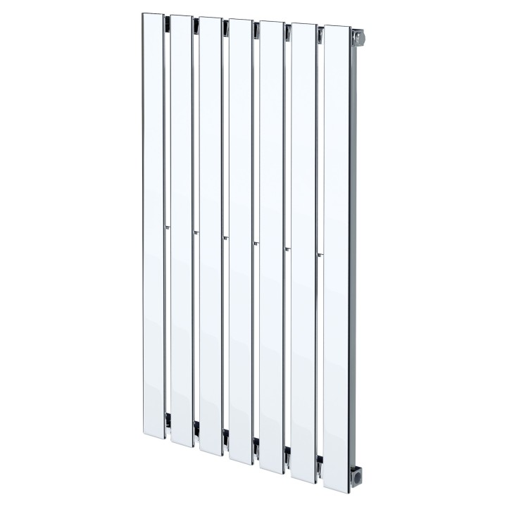 516mm (w) x 850mm (h) Corwen Chrome Vertical Radiator