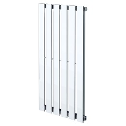 440mm (w) x 850mm (h) Corwen Chrome Vertical Radiator