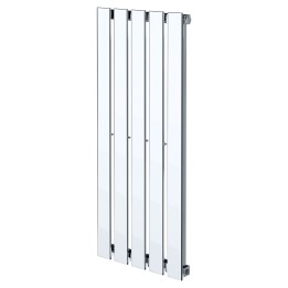 360mm (w) x 850mm (h) Corwen Chrome Vertical Radiator