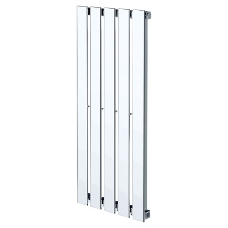 360mm (w) x 850mm (h) Corwen Chrome Vertical Radiator