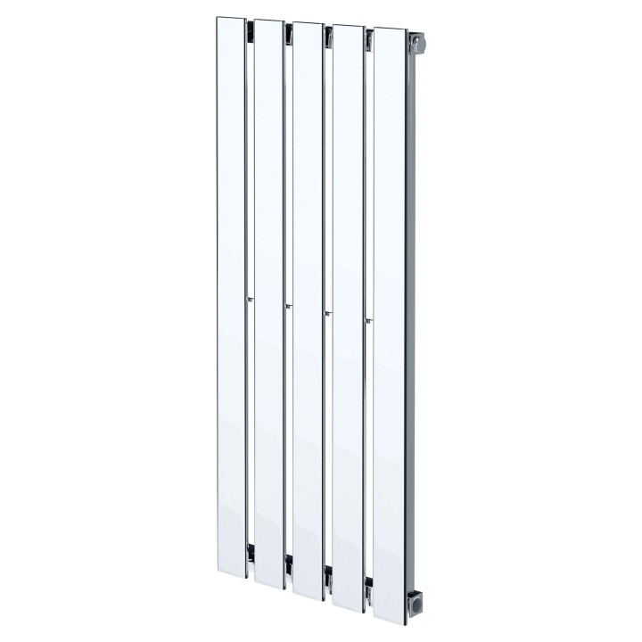 360mm (w) x 850mm (h) Corwen Chrome Vertical Radiator