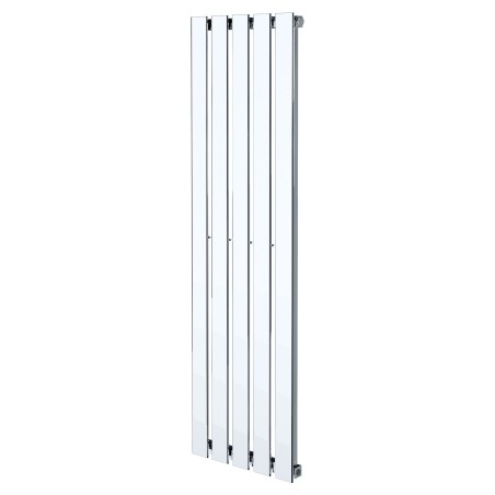 360mm (w) x 1250mm (h) Corwen Chrome Vertical Radiator