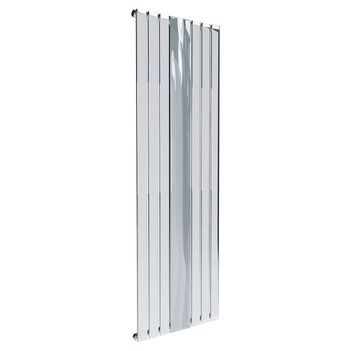 610mm x 1800mm Corwen Chrome Flat Panel Mirror Radiator