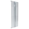 610mm x 1800mm Corwen Chrome Flat Panel Mirror Radiator