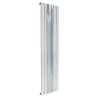 458mm x 1800mm Corwen Chrome Flat Panel Mirror Radiator