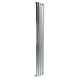 280mm W x 1800mm H Brecon Vertical Chrome Radiator