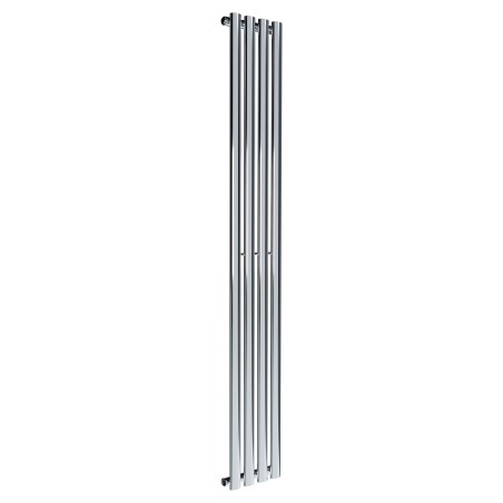 280mm W x 1800mm H Brecon Vertical Chrome Radiator
