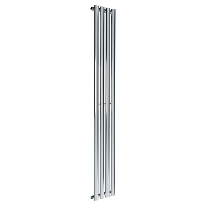 280mm W x 1800mm H Brecon Vertical Chrome Radiator