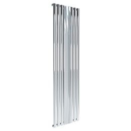 499mm (w) x 1800mm (h) Brecon Chrome Mirror Radiator