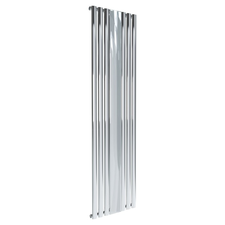 499mm (w) x 1800mm (h) Brecon Chrome Mirror Radiator