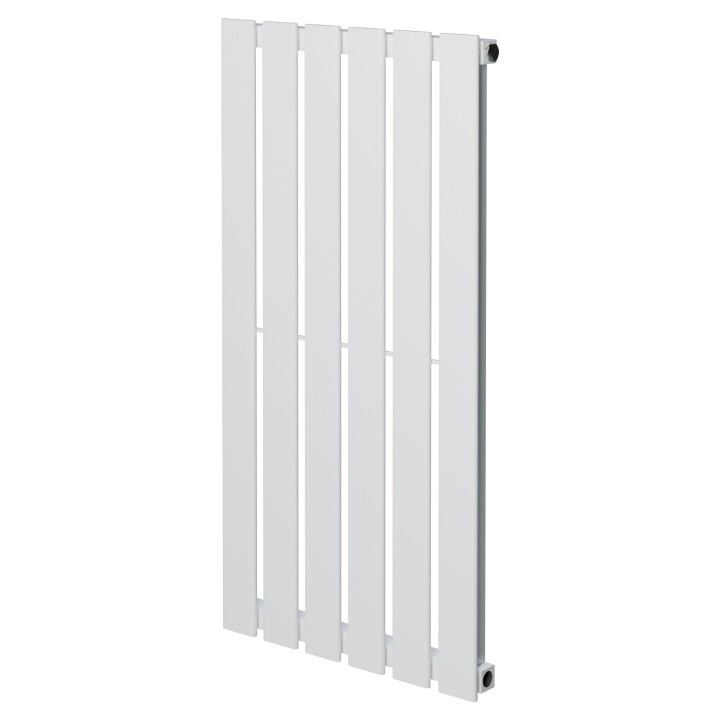 440mm (w) x 850mm (h) Corwen White Vertical Radiator