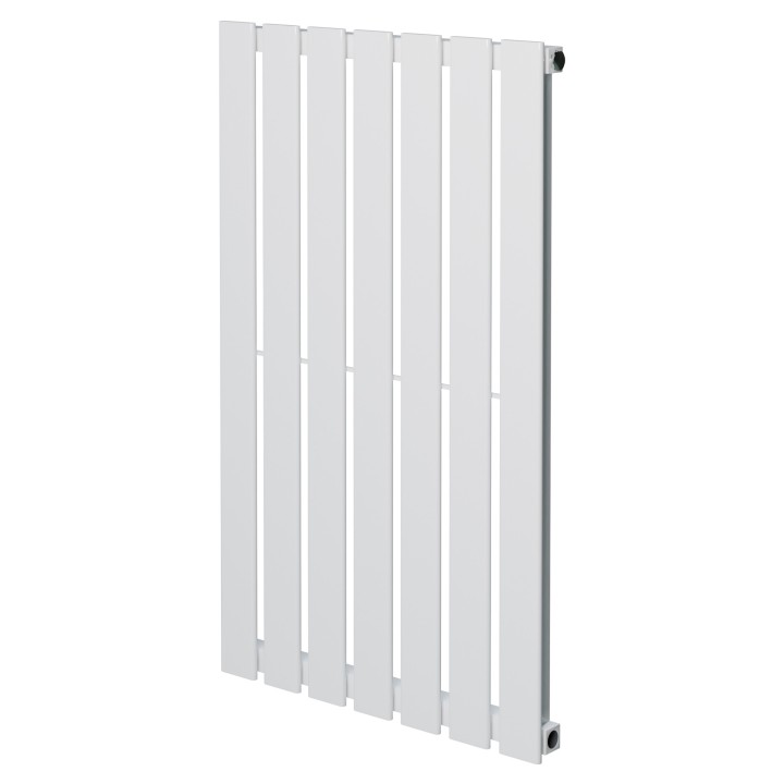 516mm (w) x 850mm (h) Corwen White Vertical Radiator