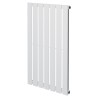 516mm (w) x 850mm (h) Corwen White Vertical Radiator
