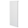 516mm (w) x 1250mm (h) Corwen White Flat Panel Vertical Radiator (7 Sections)