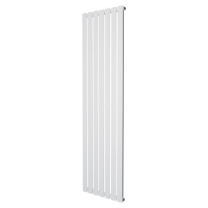 516mm (w) x 1850mm (h) Corwen White Flat Panel Vertical Radiator (7 Sections)