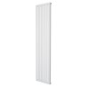 440mm (w) x 1850mm (h) Corwen White Vertical Radiator
