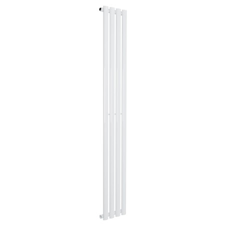280mm (w) x 1800mm (h) Brecon White Vertical Radiator
