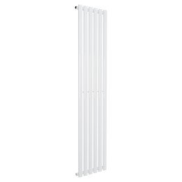 420mm (w) x 1800mm (h) Brecon White Vertical Radiator