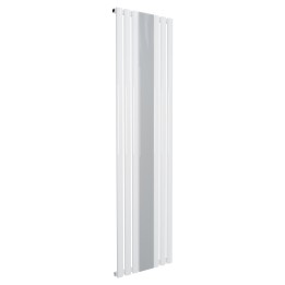 499mm (w) x 1800mm (h) Brecon White Mirrored Radiator